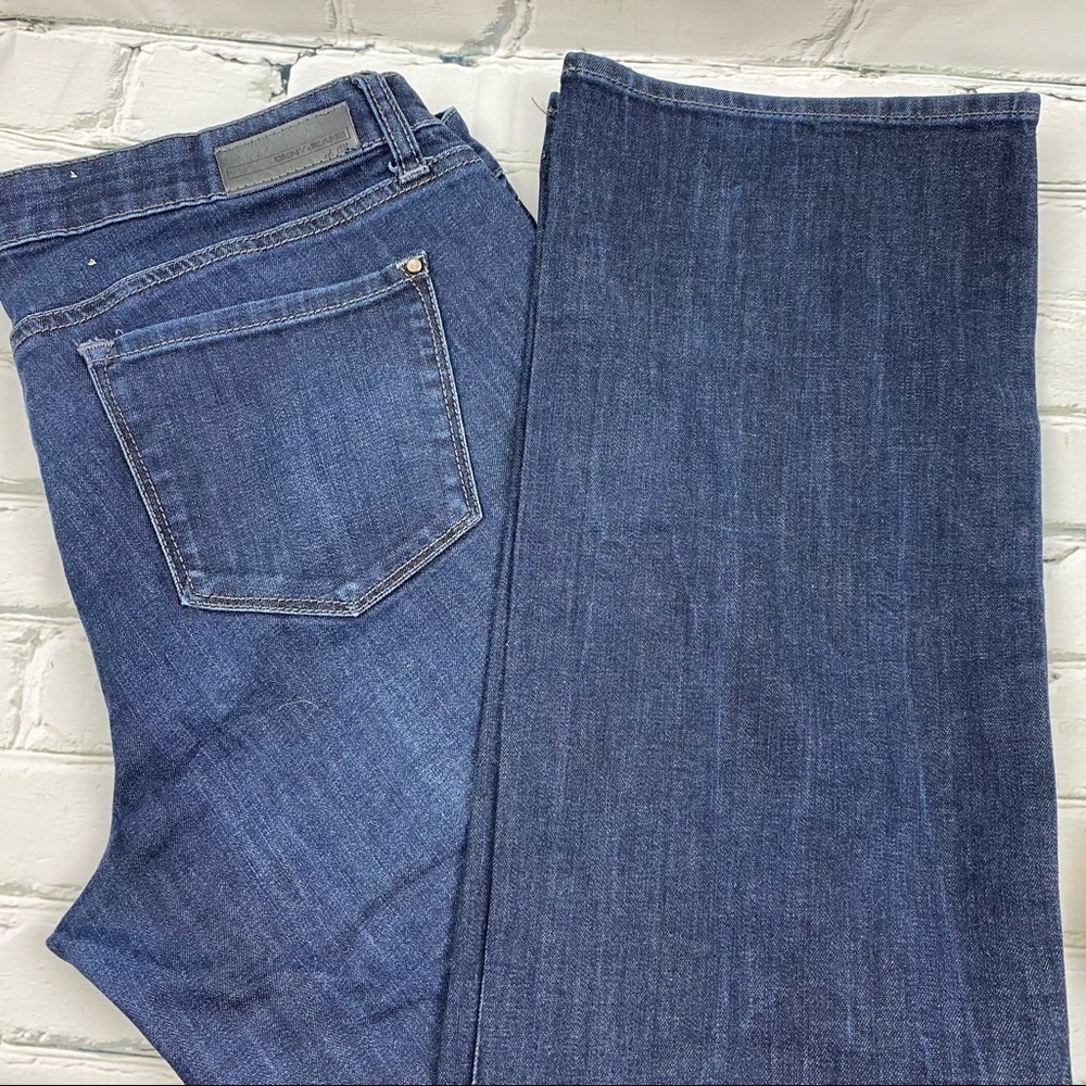 DKNY Mercer slim boot cut jeans